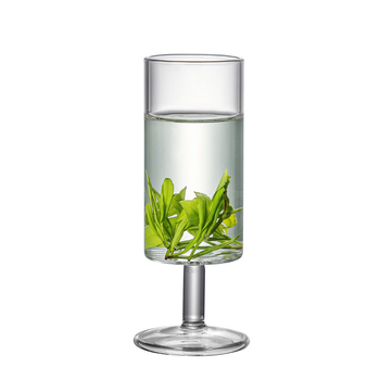 Monkey Kui ceașcă de ceai din sticlă pentru ceai verde – stil japonez, pahar transparent înalt cu infuzor de ceai