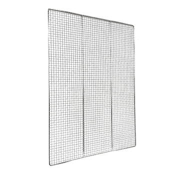Grilă mare pentru cuptor din oțel inoxidabil 304, plasă cu găuri pătrate 780×540 mm, grilă de uscare