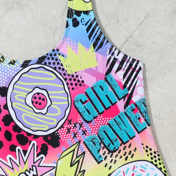 Costum de baie întreg pentru fete, 2025 — design drăguț