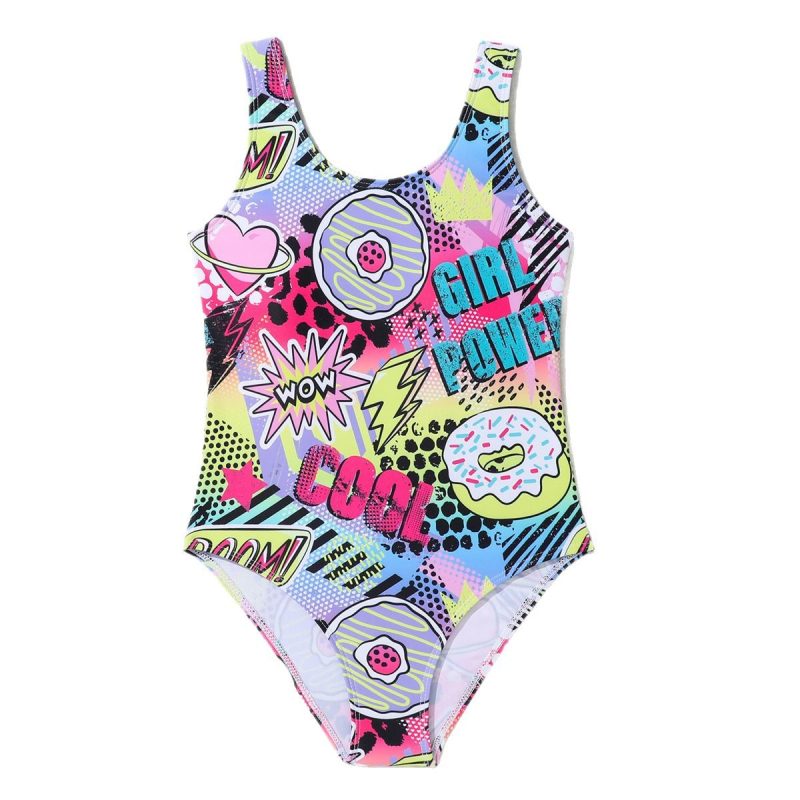 Costum de baie întreg pentru fete, 2025 — design drăguț