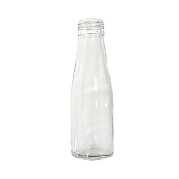 Sticlă din sticlă transparentă de 100 ml pentru lichide orale, suplimente de sănătate, cu capac de blocare