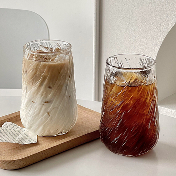 CEAȘĂ de cafea din sticlă cu capacitate mare, rezistentă la căldură, stil retro, cu urechi pentru agățare