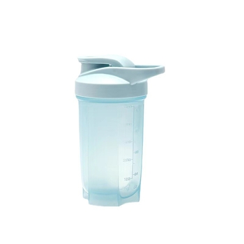 Shaker proteic portabil cu scară de 300/500 ml, etanș și fără scurgeri