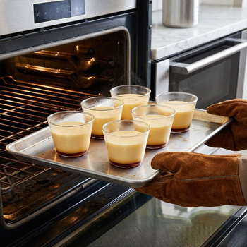 Cupe budincă din sticlă borosilicat, stil japonez, rezistentă la temperaturi, potrivită pentru cuptor, formă pentru budincă caramel.