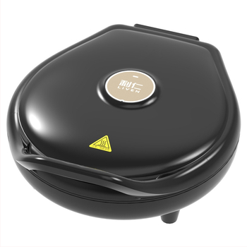 Liren LR-J3076 Tigaie electrică pentru clătite, pentru uz casnic, încălzire dublă, oală adâncită pentru clătite și grătare