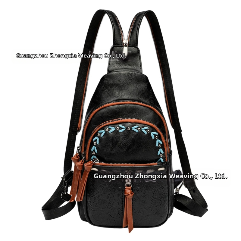 Prenosná dámska crossbody kabelka v retro európsko-americkom štýle na každodenné nosenie v prírode