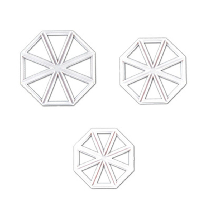 Formă triunghiulară pentru mini drapel – matriță pentru embossing și tăiere, cutter DIY pentru biscuiți, decorare prăjituri
