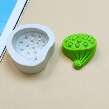 Set de forme din silicon cu floare de lotus, din seria Lotus, pentru săpun, fondant, torturi, ciocolată și ipsos