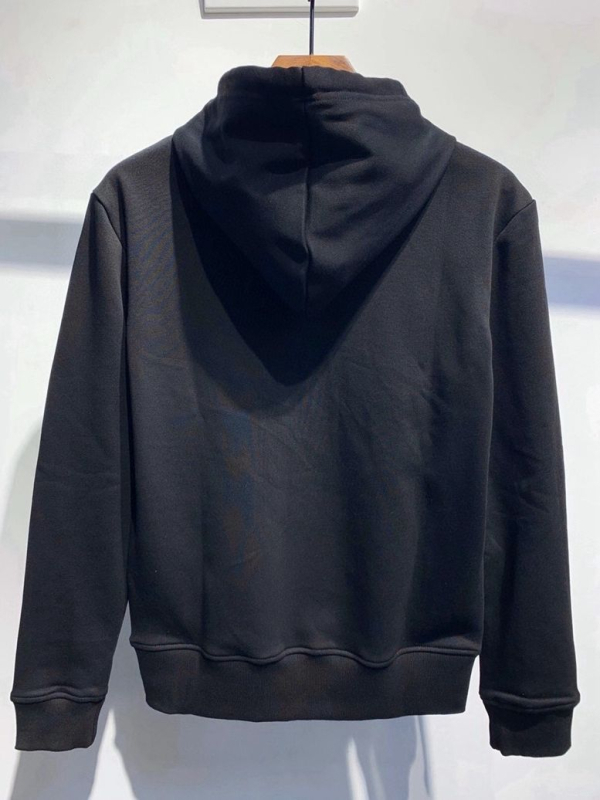 DS376 Мъжки суитшър с качулка, принт D2 ICON – европейско‑американски стил, Slim Fit, дълги ръкави, кръгло деколте, памук