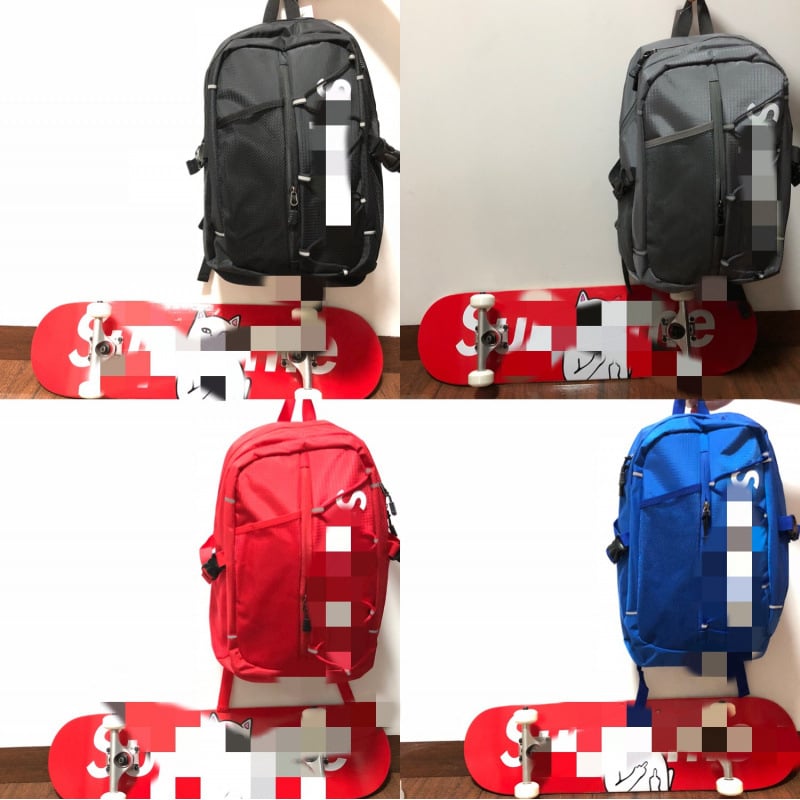 Rucsac din nylon reflectorizant, stil streetwear, unisex, inspirat de Harajuku Ulzzang, pentru călătorii și utilizare zilnică