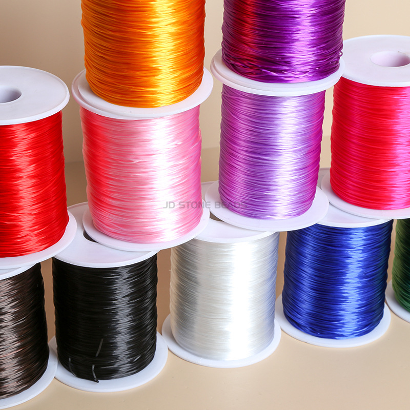Jingde Jewelry Linie elastic LYCRA Spandex 2500D, rolă de 500 m pentru bijuterii DIY și brățări