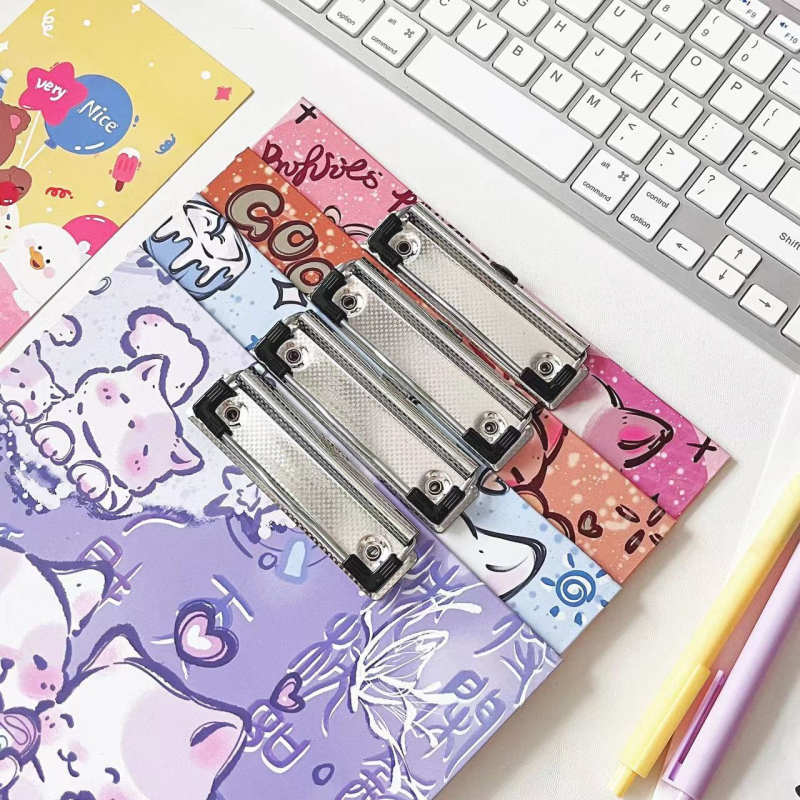 Clipboard A4 cu temă pisică, bloc de scriere, design desen animat drăguț, dosar studențesc