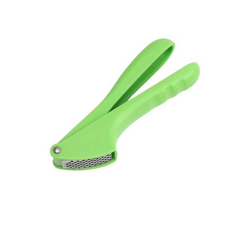 Kézi fokhagyma sajtó és peeling készlet, rozsdamentes acél konyhai eszköz