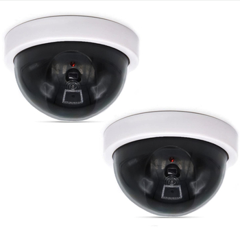 Cameră de supraveghere sferică pentru interior cu LED, model realist
