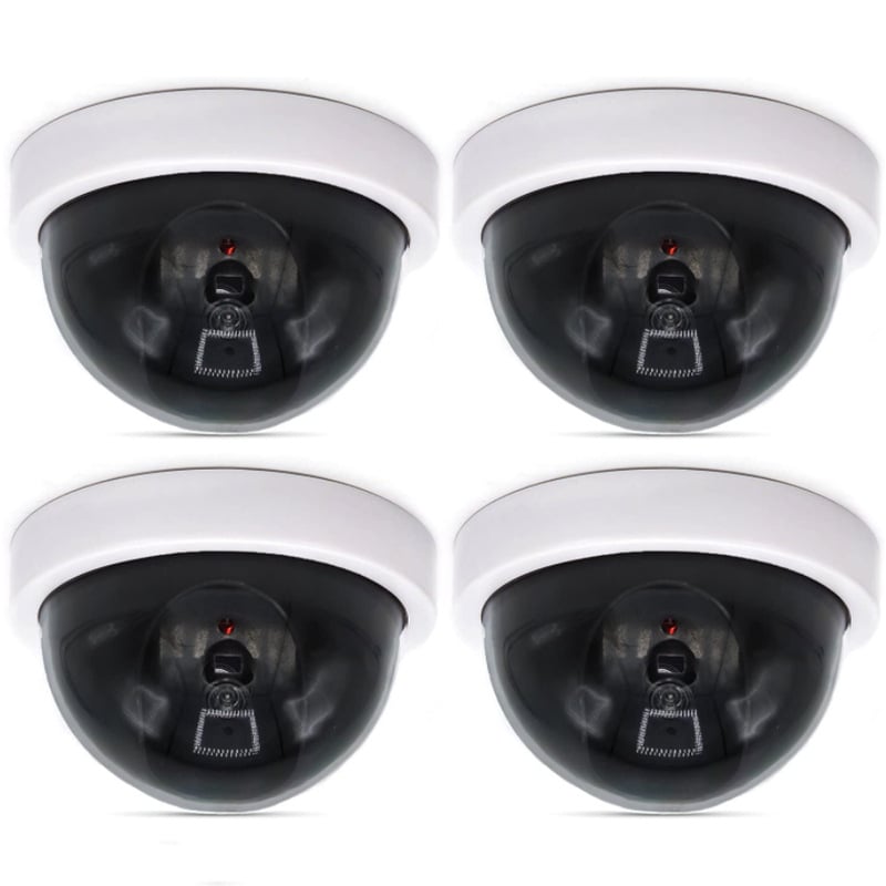 Cameră de supraveghere sferică pentru interior cu LED, model realist