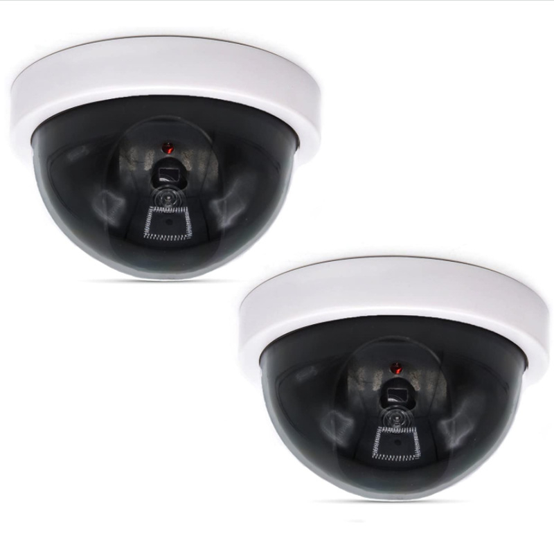 Cameră de supraveghere sferică pentru interior cu LED, model realist