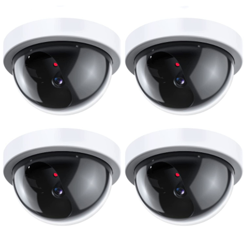 Cameră de supraveghere sferică pentru interior cu LED, model realist