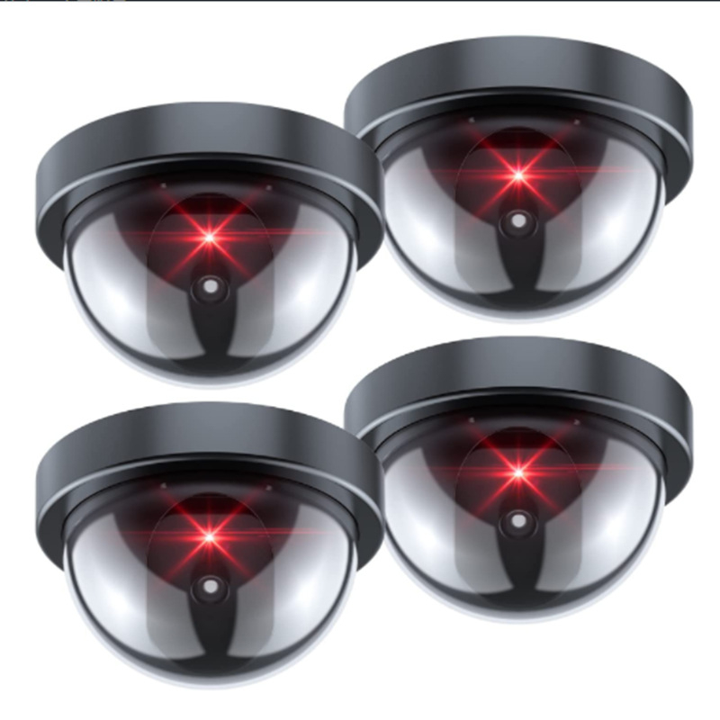 Cameră de supraveghere sferică pentru interior cu LED, model realist