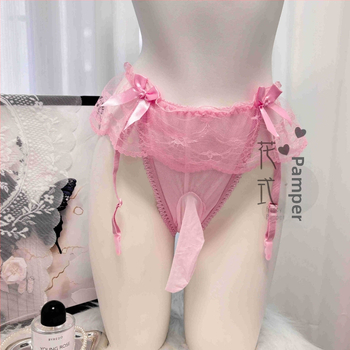 Unisex čipkované tangá, ultratenké a priehľadné, nízky pás