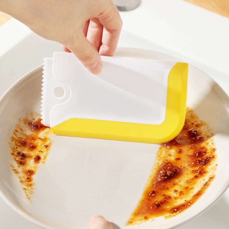 Lopată din plastic, cauciuc moale, multifuncțională pentru tort, cremă, pâine și aluat – ustensilă de bucătărie pentru coacere.