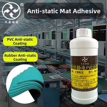 Adeziv anti-static pentru covorașe de birou din PVC – pe bază de apă, ecologic, fără iritații, aderență puternică