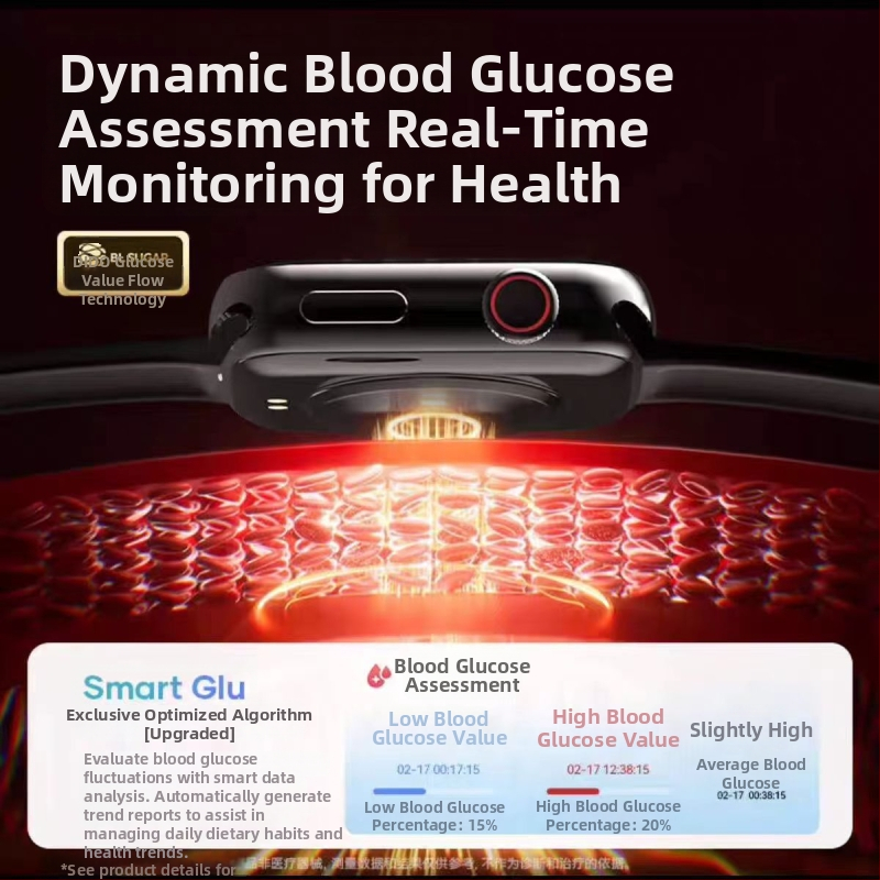 Ceas inteligent all-in-one nou în 2026: monitorizare lipide și glucoză, ritm cardiac, apeluri Bluetooth, precizie 99%, acid uric și indicatori triple-high