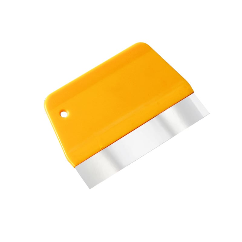Spatulă din plastic transparentă pentru cremă de tort, netezire moale, unealtă de patiserie pentru uz casnic