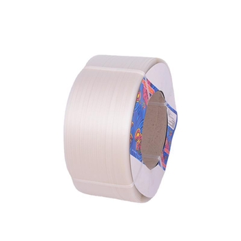 Bandă de ambalaj PP transparentă, 1800 m, lățime 1,2 cm, rezistență la tracțiune 130 kg