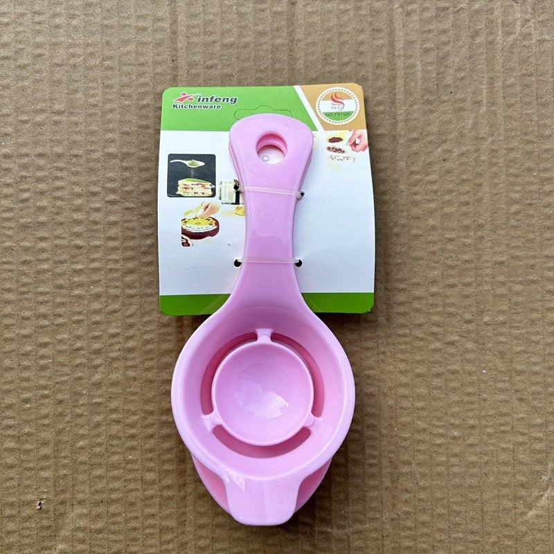 Separator de albuș din plastic, set de sită de bucătărie: sită fină pentru făină și zahăr, strecurător, ustensile de coacere