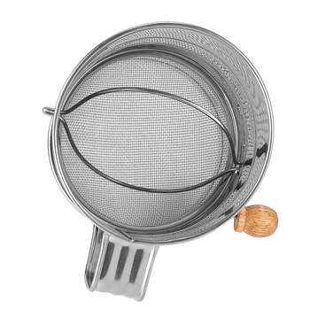 Cernător semi-automat pentru făină, cernător manual din oțel inox, sită-filtru pentru făină, cernător de pulbere, unelte pentru coacere