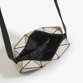 Geantă mică pătrată cu model mori de vânt, imprimeu romb geometric, geantă crossbody mini pentru femei