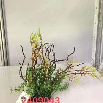 Plante artificiale decorative pentru acvariu și micro-peisaje; ornamente pentru amenajarea acvariului, disponibile în vrac.