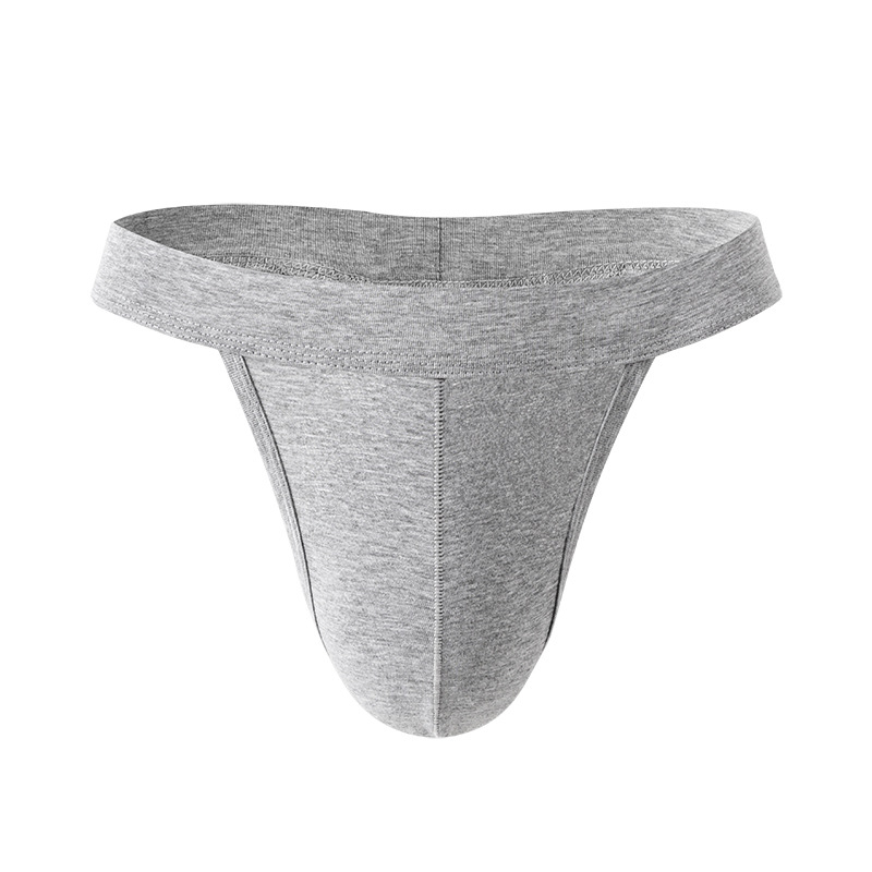 Tanga din bumbac pentru bărbați, talie joasă