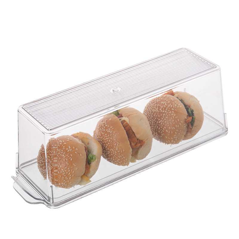 Cutie de păstrare pentru rulouri de tort, pentru frigider, etanșă, de calitate alimentară