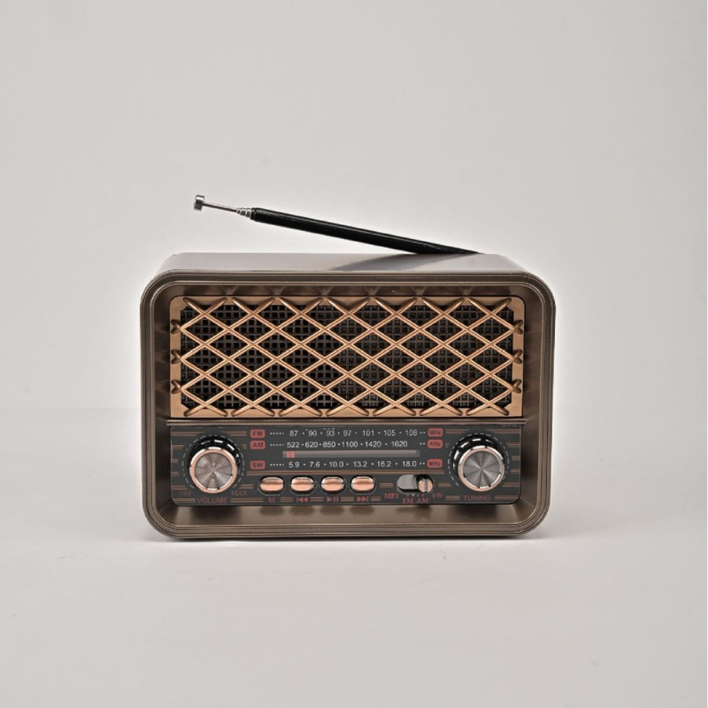 Radio AM/FM/SW cu MP3 player, Bluetooth și lanternă LED