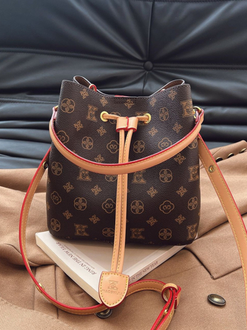 Geantă bucket imprimată pentru femei, curea de umăr crossbody