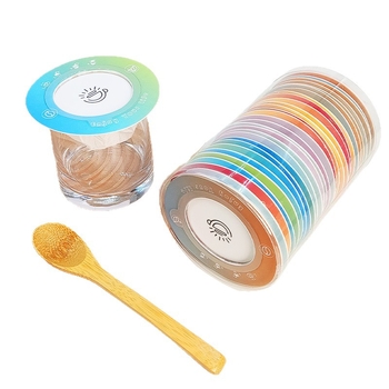 Set de filtre de cafea de unică utilizare pentru infuzie manuală, cu husă portabilă și filtre de hârtie