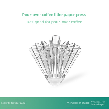 Lis na kávový filtračný papier pre V60 – miskové filtre v tvare U a V, univerzálne