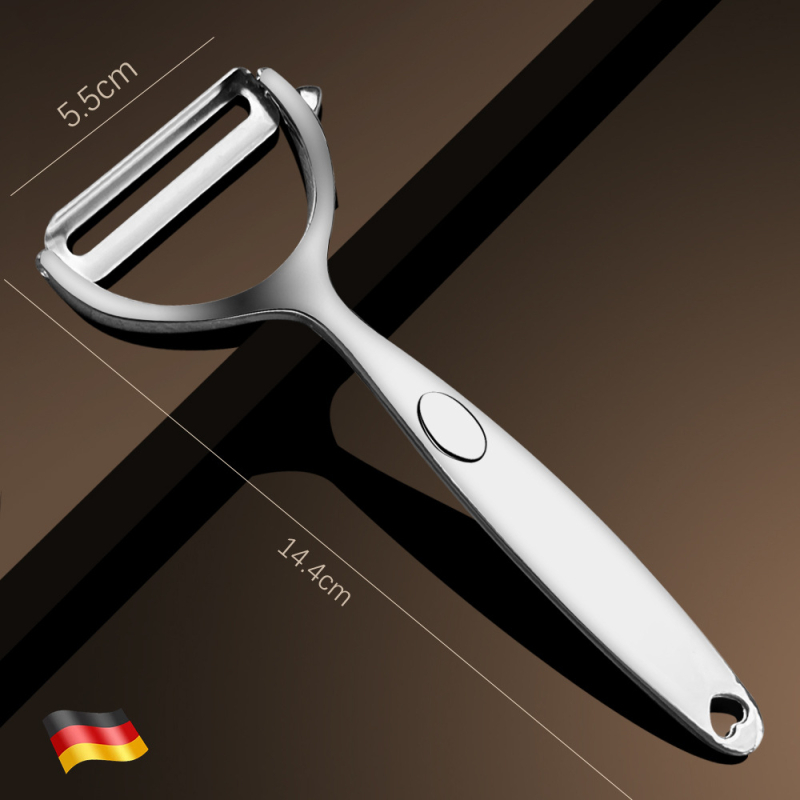 Curățător multifuncțional din oțel inoxidabil pentru cartofi, mere și fructe