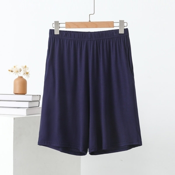 Pantaloni de relaxare pentru bărbați, vară, modal și bumbac, ușori, croială lejeră, plus size, îmbrăcăminte de casă