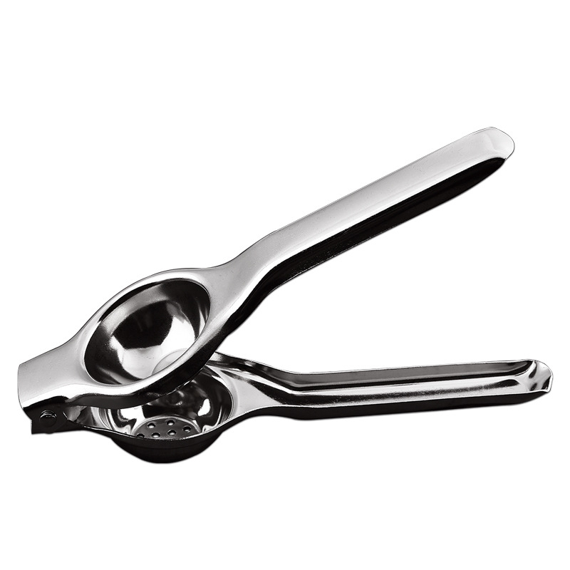 Accesorii de bucătărie din oțel inoxidabil: clips pentru lămâie, presă de lămâie și presă de portocale