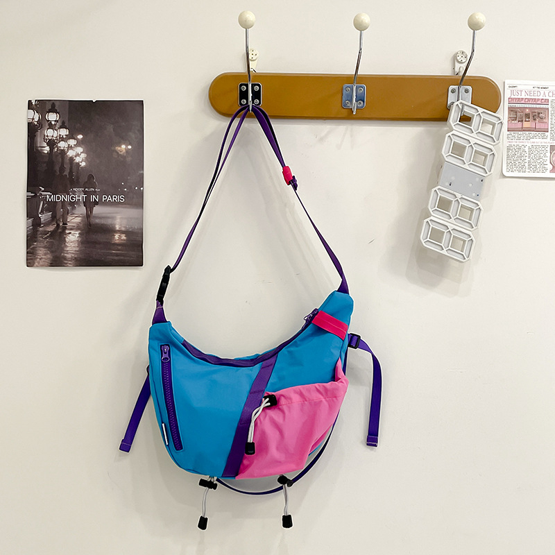Geantă crossbody dumpling pentru exterior, funcțională, capacitate mare, pentru călătorii și muncă