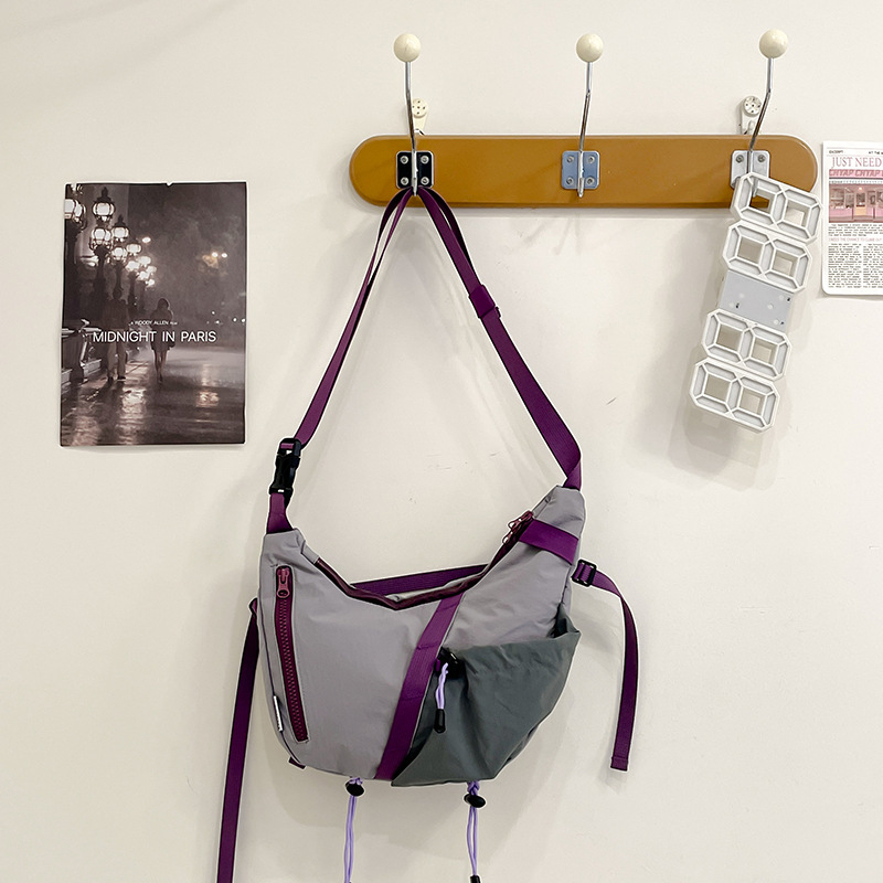 Geantă crossbody dumpling pentru exterior, funcțională, capacitate mare, pentru călătorii și muncă
