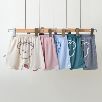 Pantaloni scurți din modal pentru vară, bebeluți, unisex, imprimeu animal, ușori, talie medie, 0-12 luni