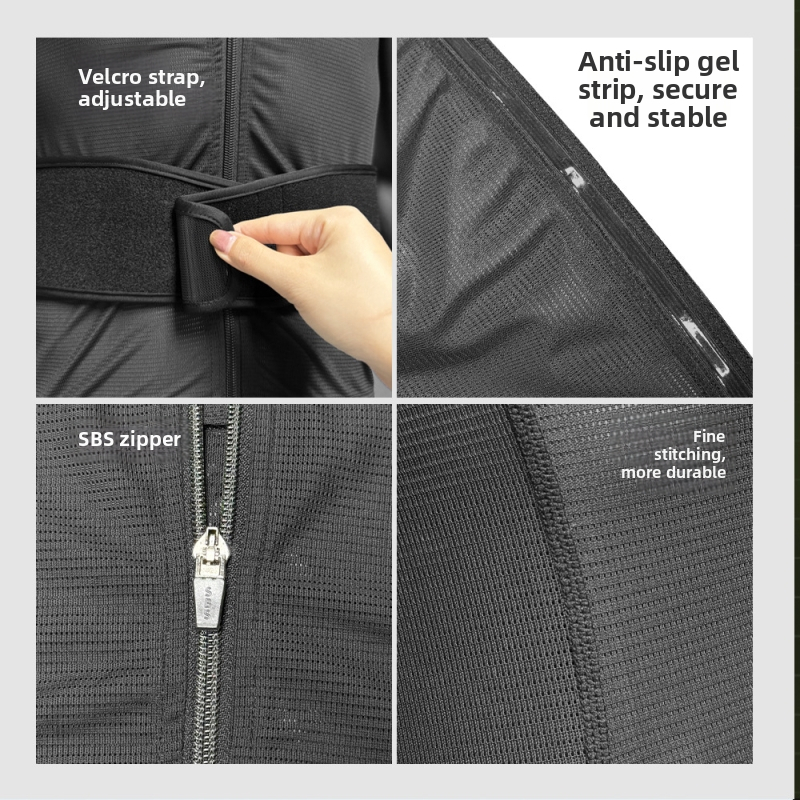 Vesta de protecție pentru schi pentru adulți, respirabilă, cu protecție a coloanei vertebrale și set de protecții pentru șolduri, genunchi și coate