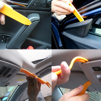 Set de instrumente pentru demontarea clipurilor din panoul ușii auto și a garniturilor interioare din plastic