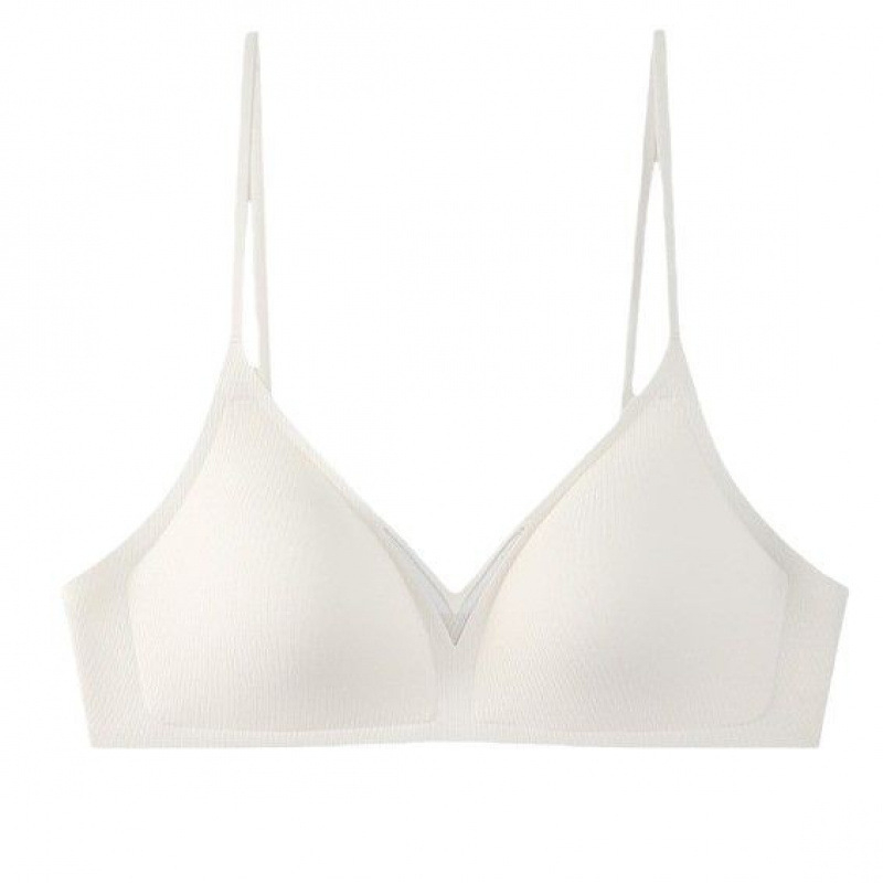 Sutien fără cusături pentru sân mic, efect push-up, bretele încrucișate, spate deschis, confortabil, cu cupă netedă