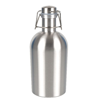 304 rozsdamentes acél, egyszintes falú sportos vízpalack, 64oz/2L, kültéri készlet