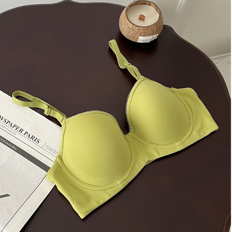 Sutien fără cusături, subțire pentru bust plin, susținere și modelare cu arc metal moale, mărime plus