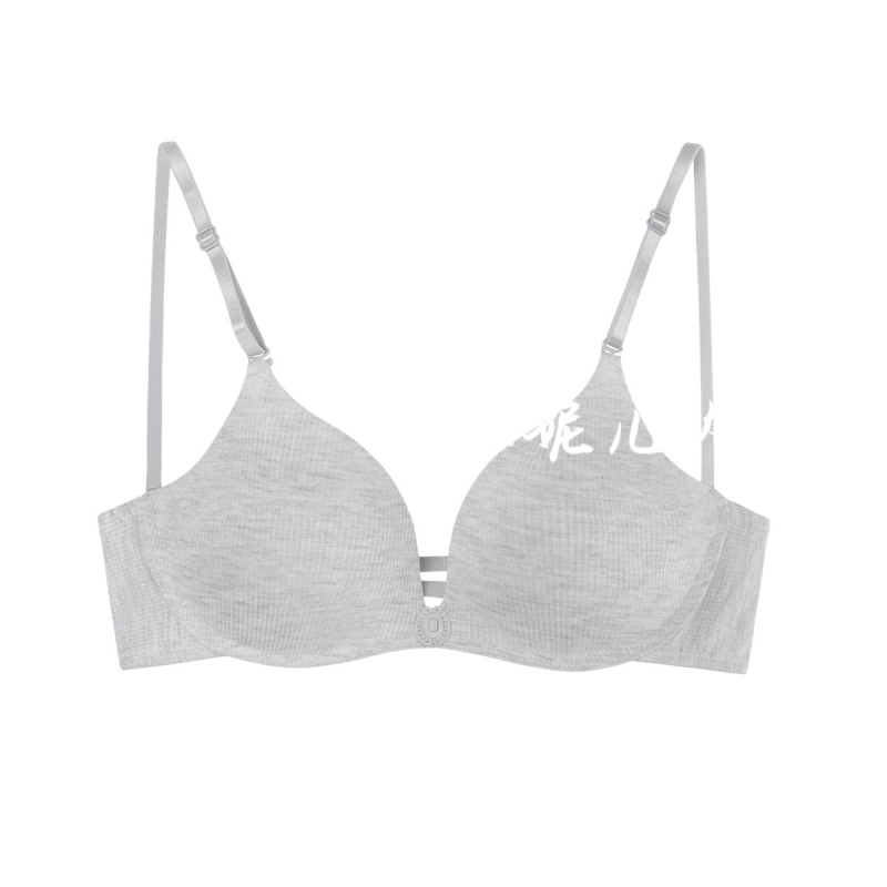 Sutien cu închidere frontală, push-up, fără sârmă, confortabil, pentru sâni mici